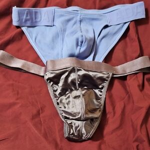 Blue and Brown Underwear Set